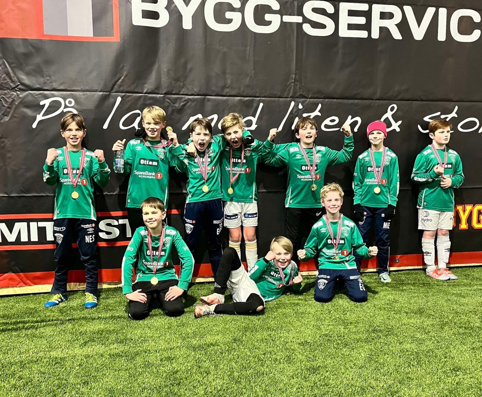 Sesongavslutning for fotball og trim i Fossheim